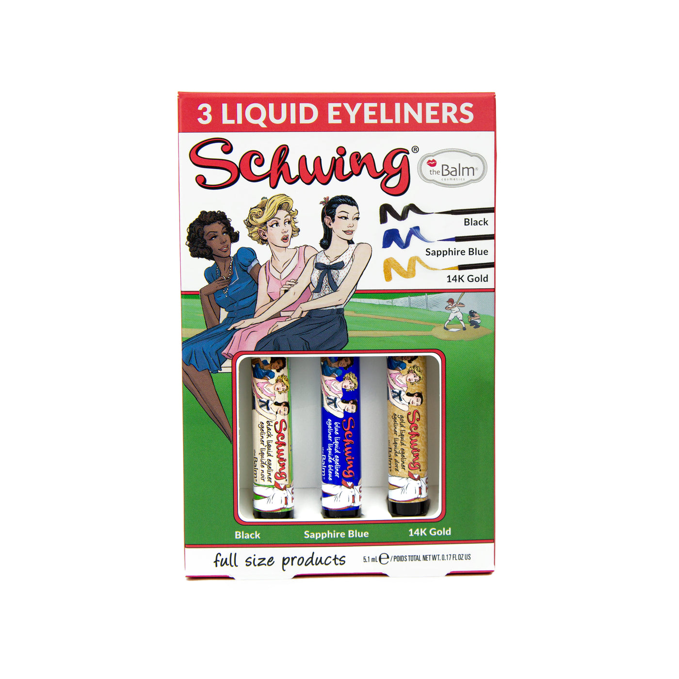 The Balm Schwing Holiday Trio Liquid Eyeliner