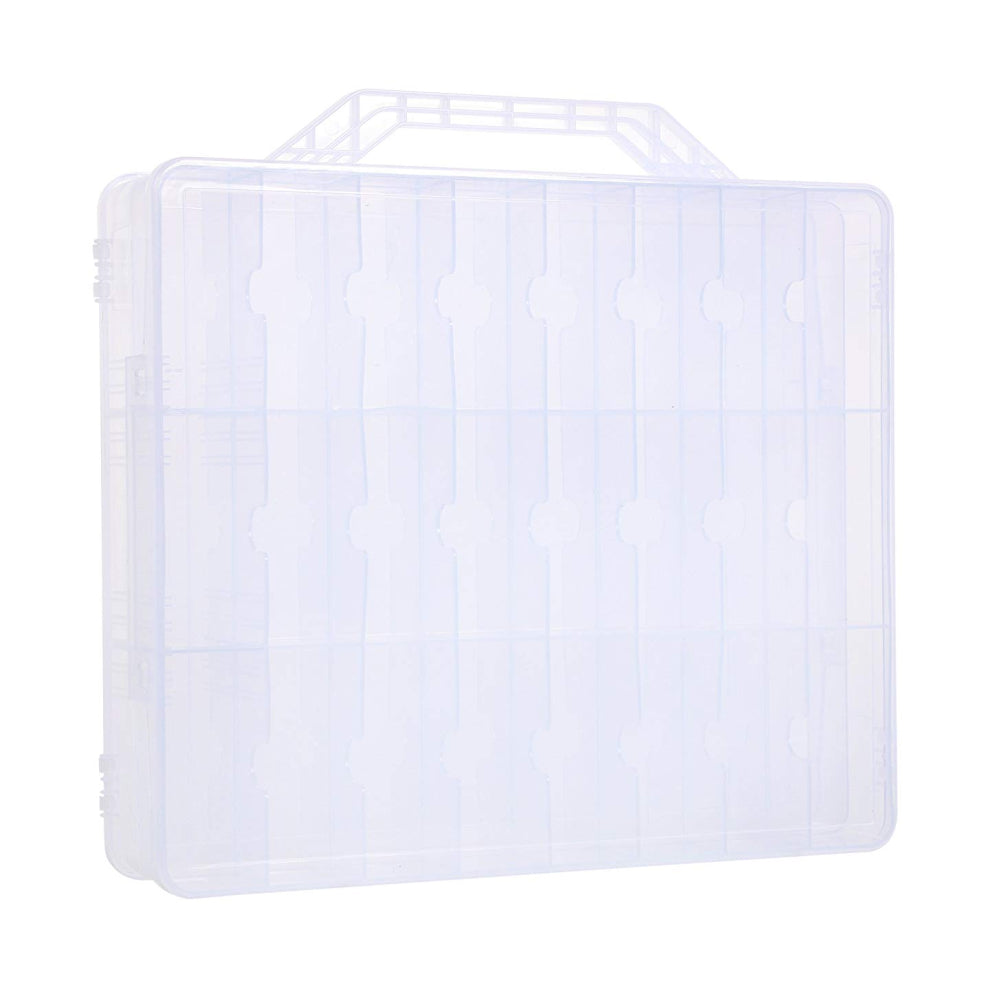 48 Grid Nail Polish Organizer - Clear