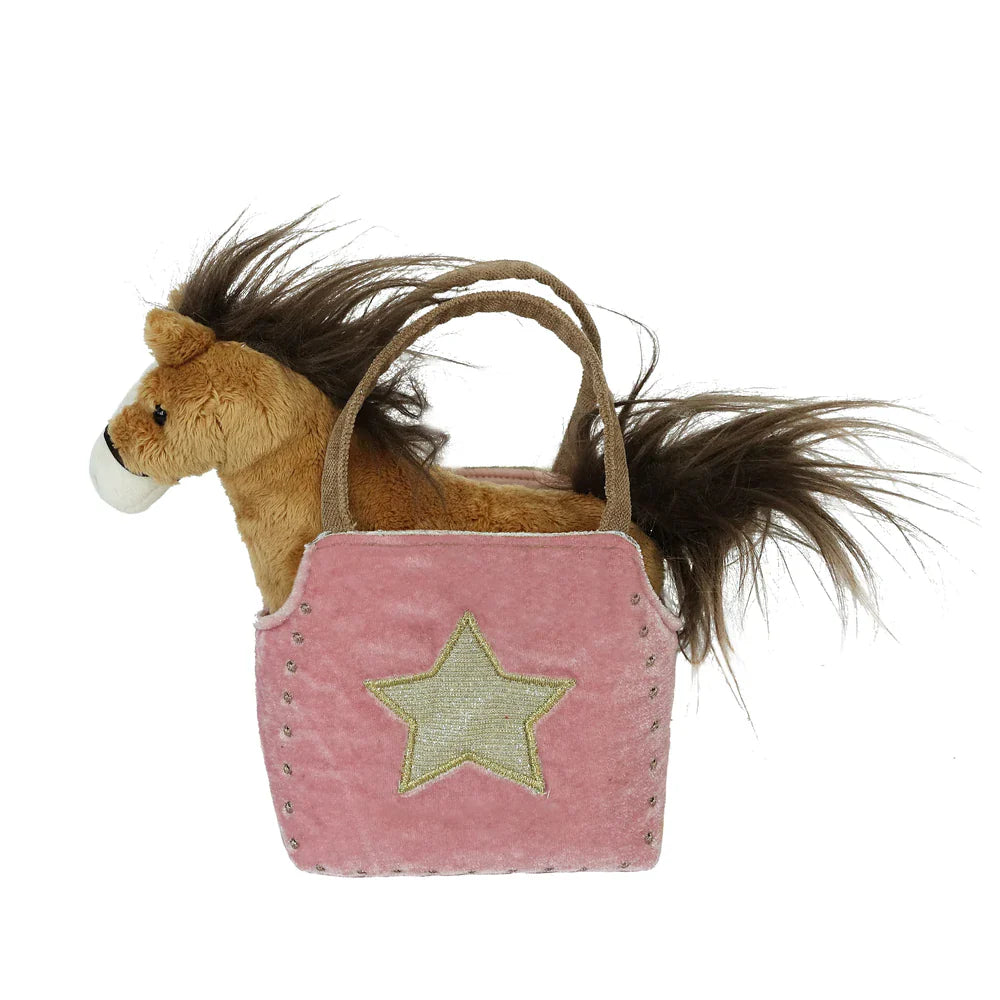 TRUFFLES TOY HORSE & PURSE SET