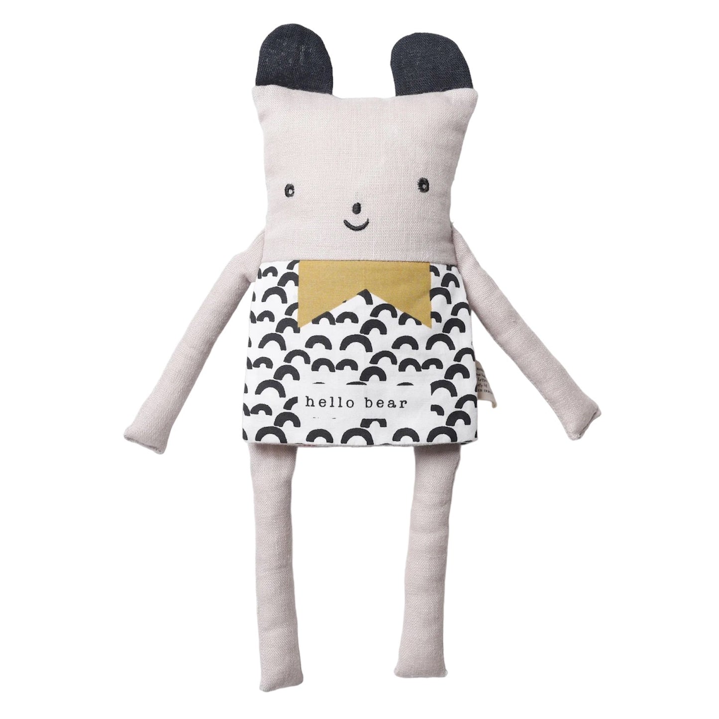 wee gallery Organic Bear Flippy Friend