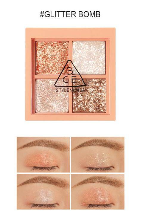 3CE - Mini Multi Eye Color Palette 4Color - Palace Beauty Galleria