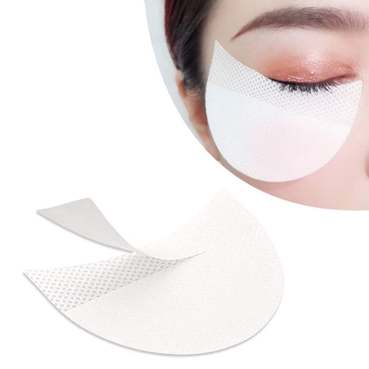 150pcs Eyeshadow Shields, Lint Free Eyeshadow Stencil Gel Pad Under Patches, Prevent Makeup Residue for Eyelash Extensions, Eyeliner, Lip and Tinting Makeup
