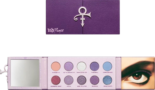 Urban Decay X Prince Let's Go Crazy Eyeshadow Palette BNIB 10 x 0.75g