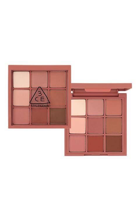 3CE MOOD RECIPE MULTI EYE COLOR PALETTE #SMOOTHER, #OVERTAKE - Palace Beauty Galleria
