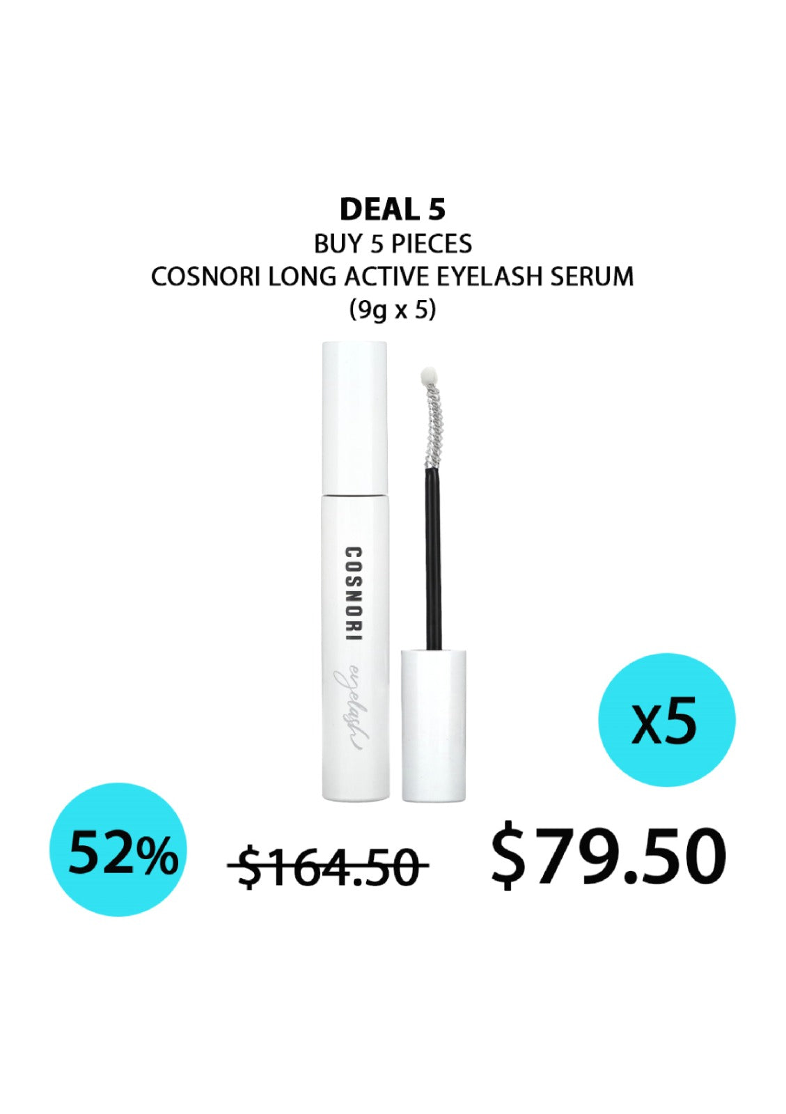 [COSNORI] Long Active Eyelash Serum 9g