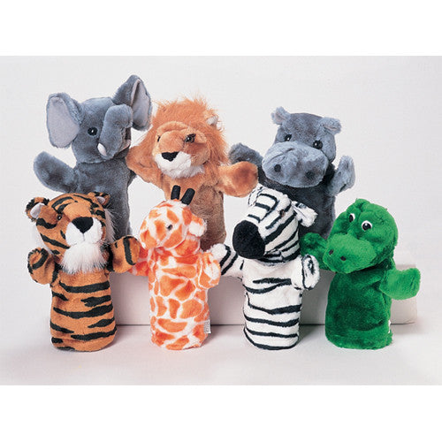 Wild Animal Plush Puppets