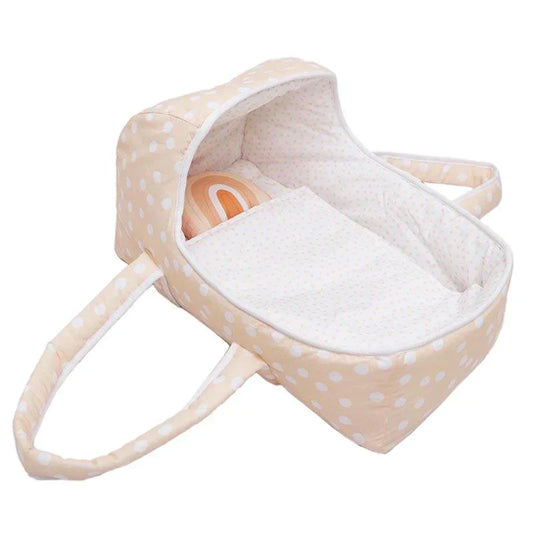 Soft Polka Dot Doll Carrier