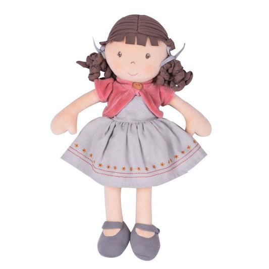 Rose - Organic Doll with Brown Hair